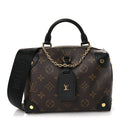 Monogram Petite Malle Souple Black