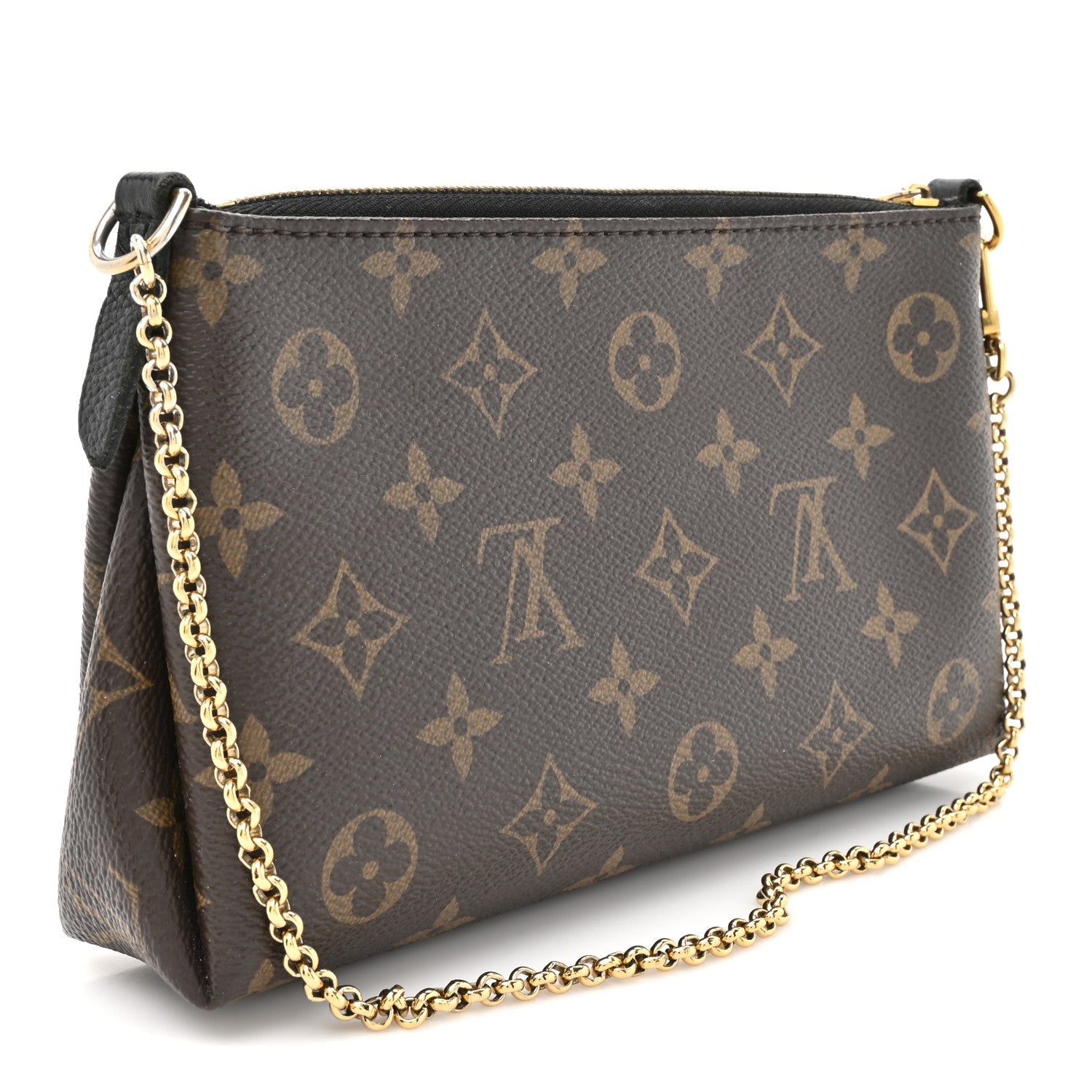 Monogram Pallas Clutch Black