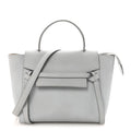 Grained Calfskin Micro Belt Bag Cloud