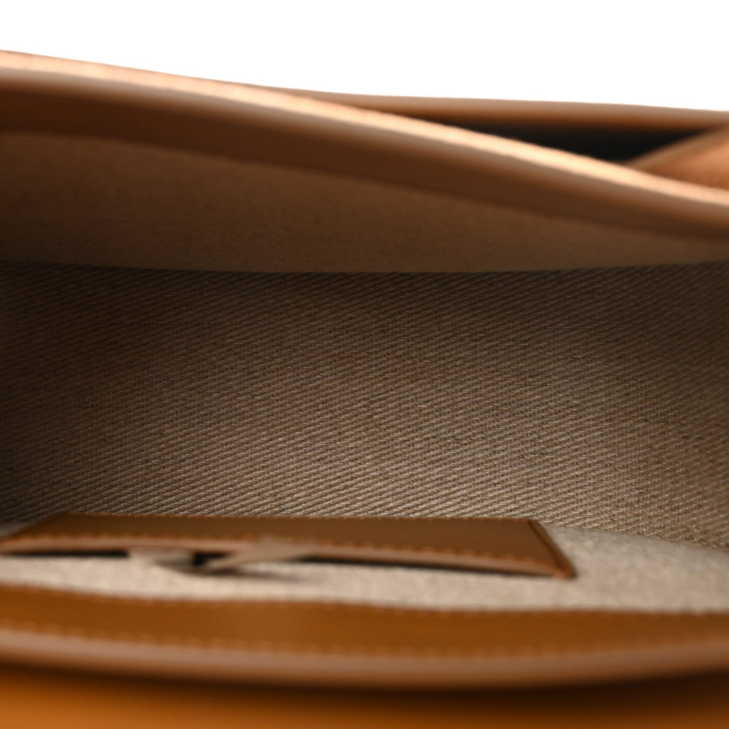 Calfskin Small Tess Bag Pottery Brown