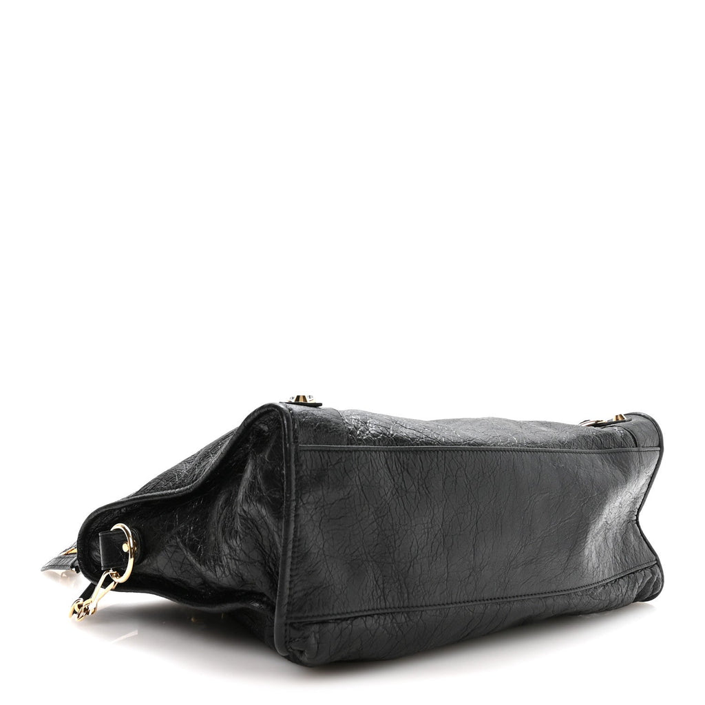 Agneau Classic Gold Hardware City Black