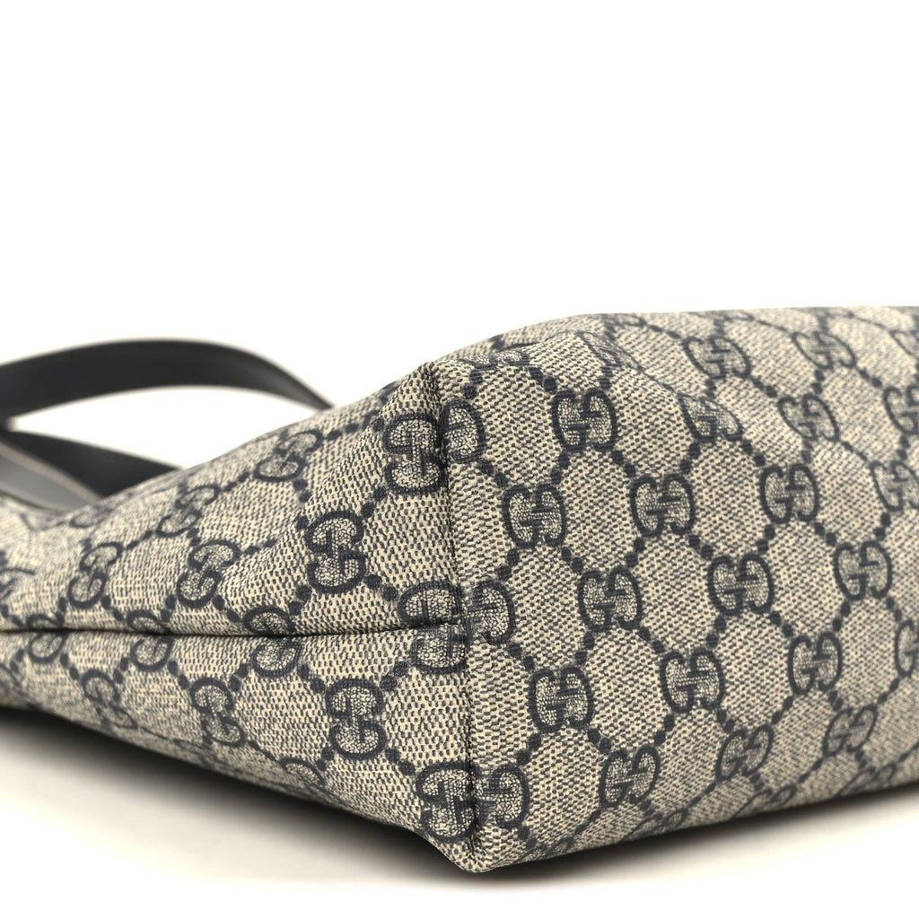 GG Supreme Monogram Small Joy Tote Navy