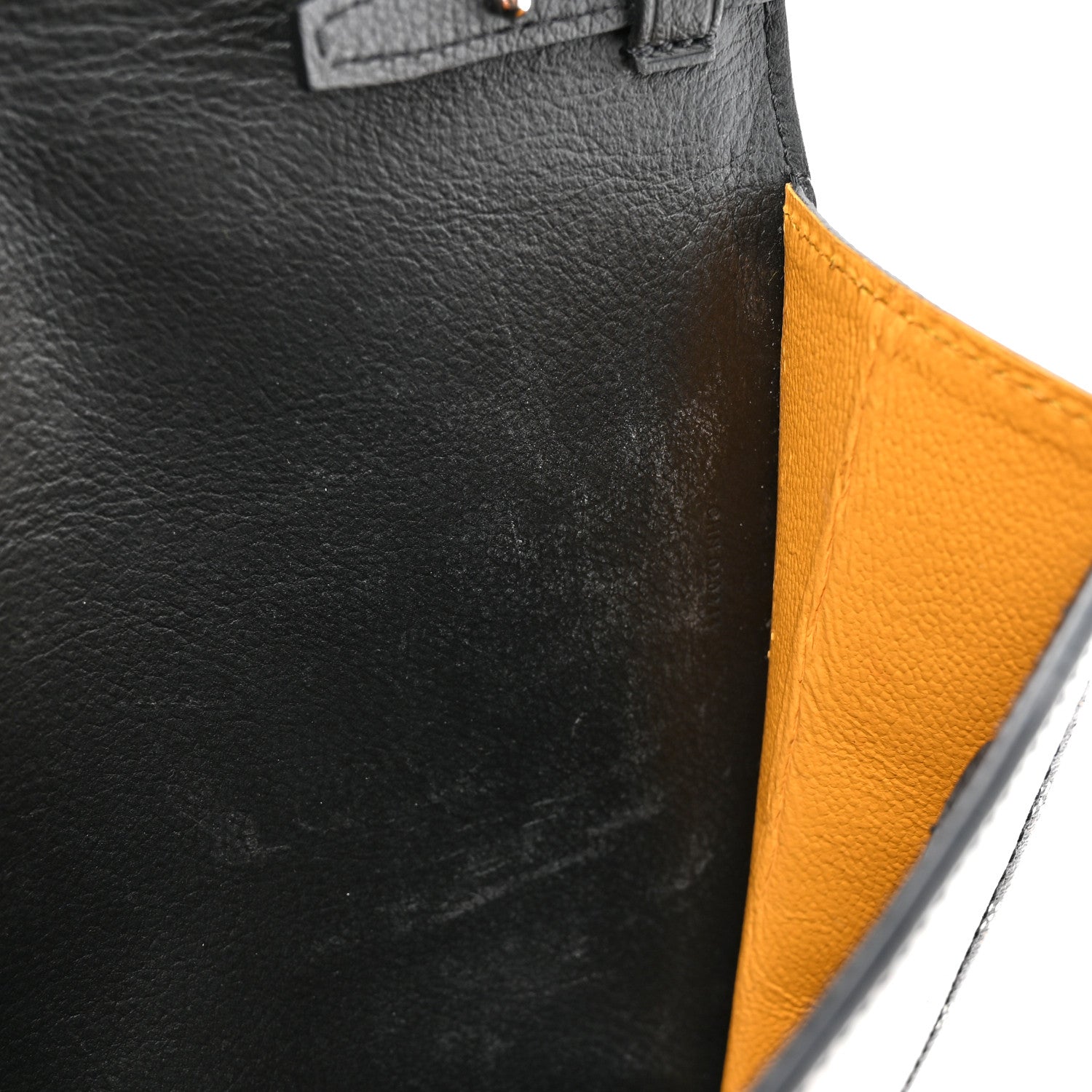 Goyardine Calfskin Chypre Wallet Pouch Black