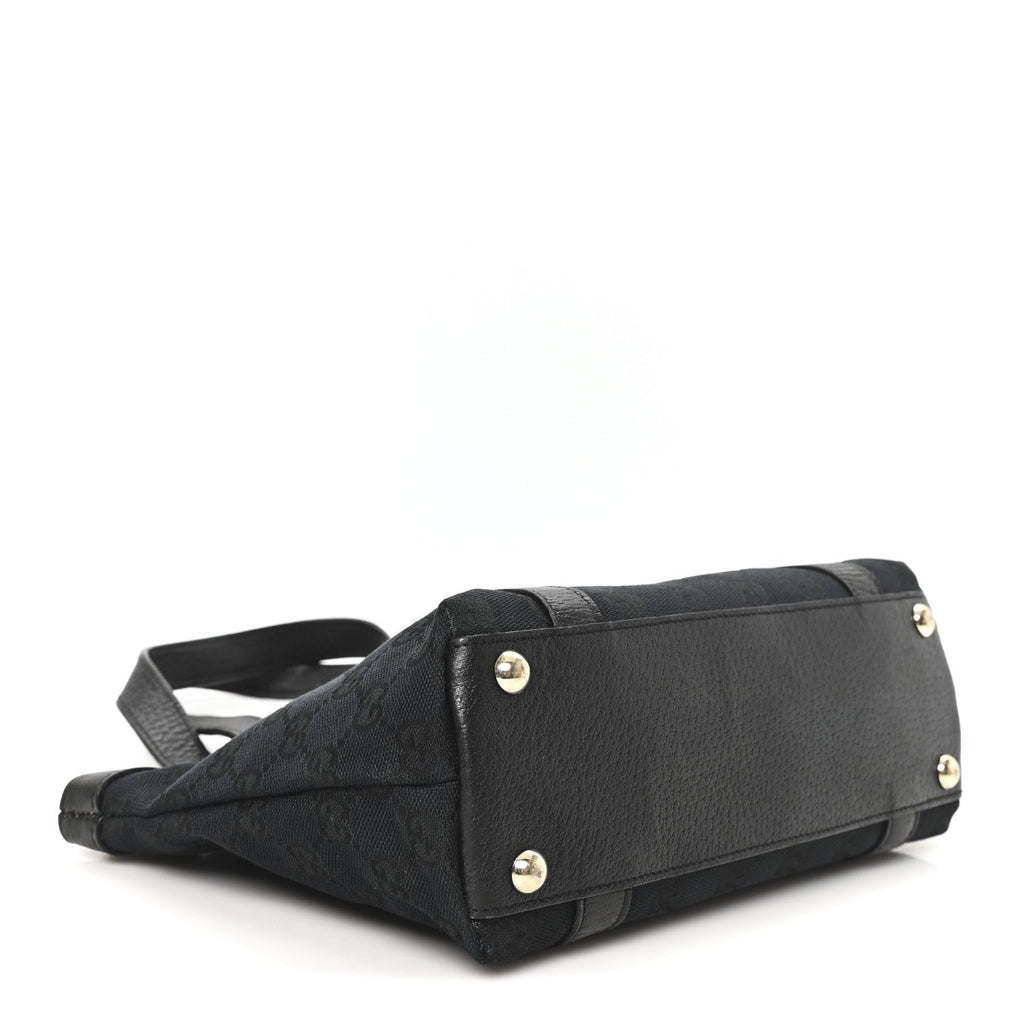 Monogram Small Abbey Tote Black