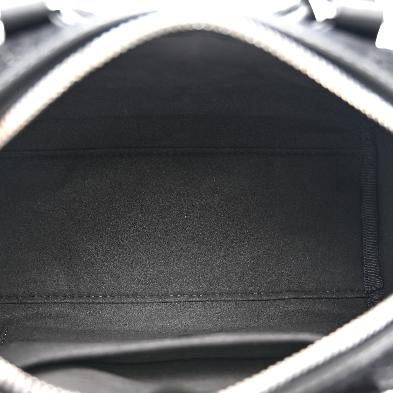 Lauretos Lurex Jacquard Small Ella Boston Bag Black