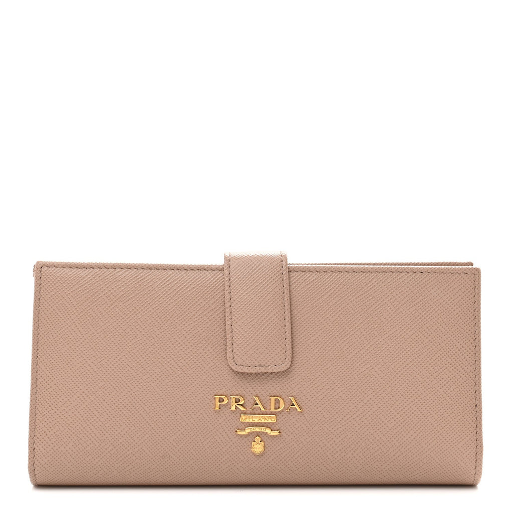 Saffiano Metal Large Wallet Cipria