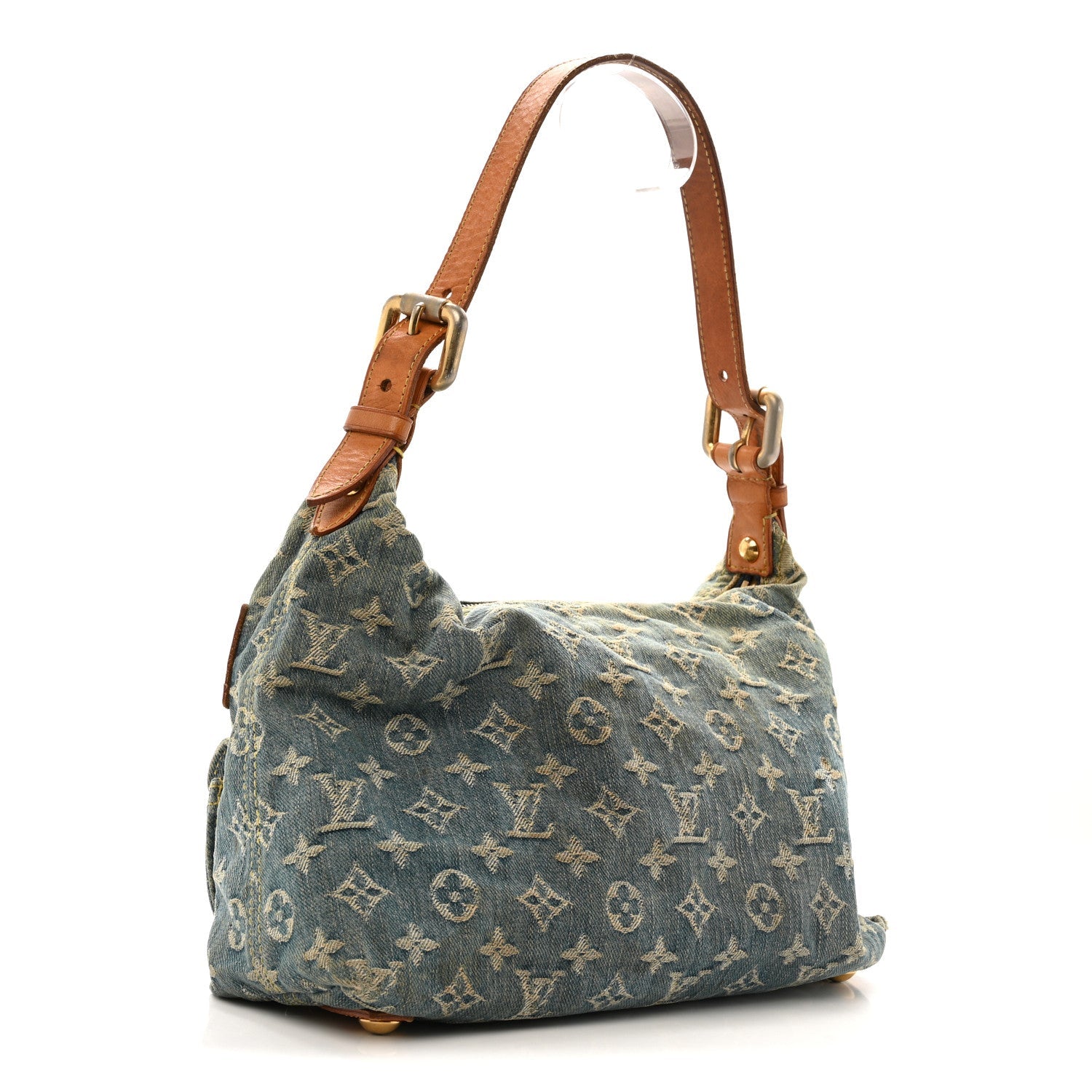 Monogram Denim Baggy PM Blue