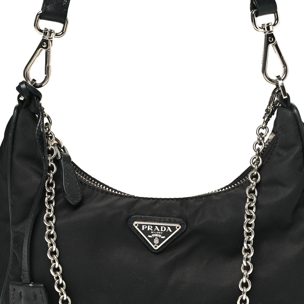 Nylon Re-Edition 2005 Shoulder Bag Black
