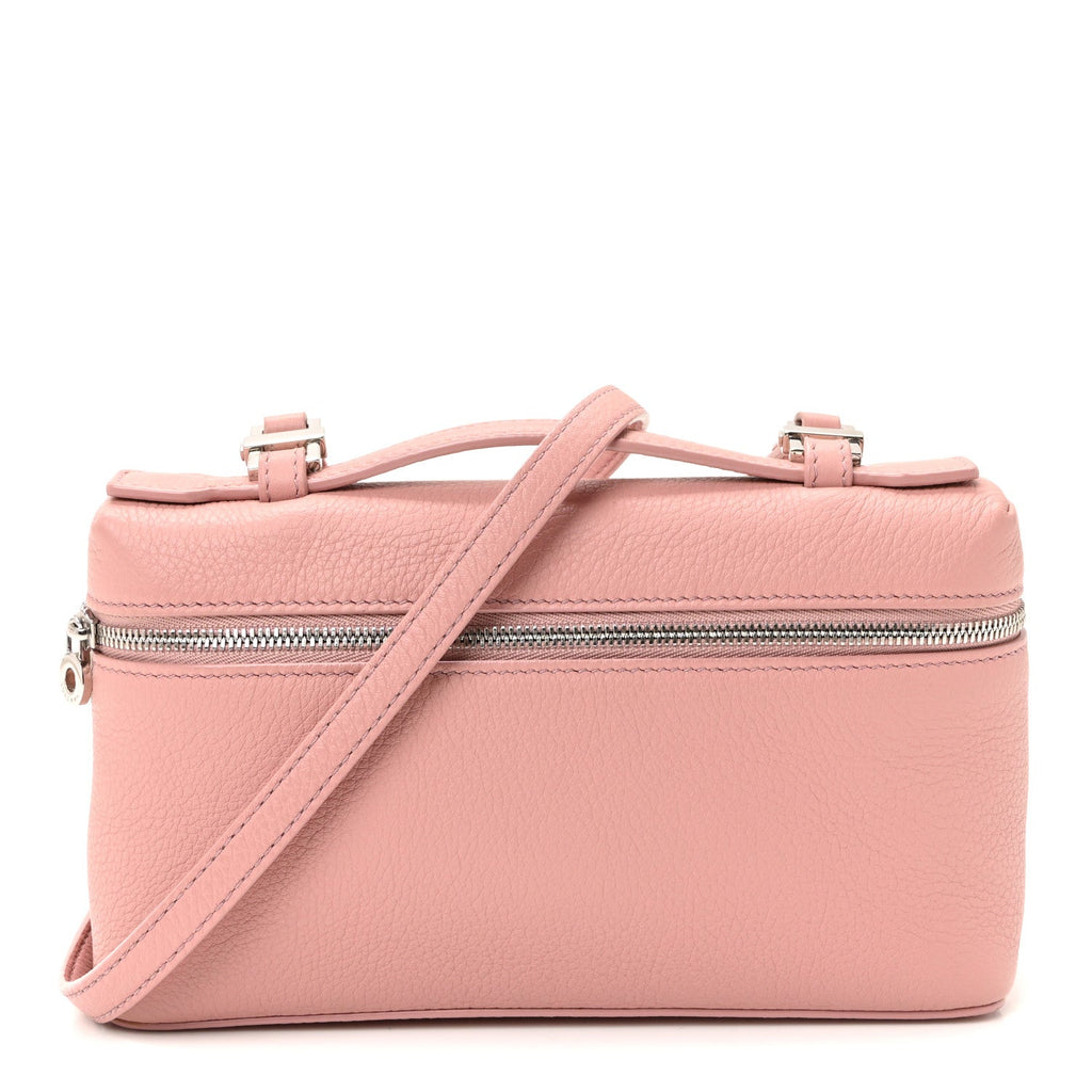 Grained Calfskin L19 Extra Pocket Pouch Rosa