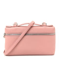 Grained Calfskin L19 Extra Pocket Pouch Rosa