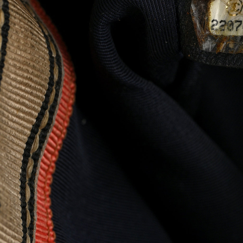 Denim Pleated Denim Turtle Flap Dark Blue