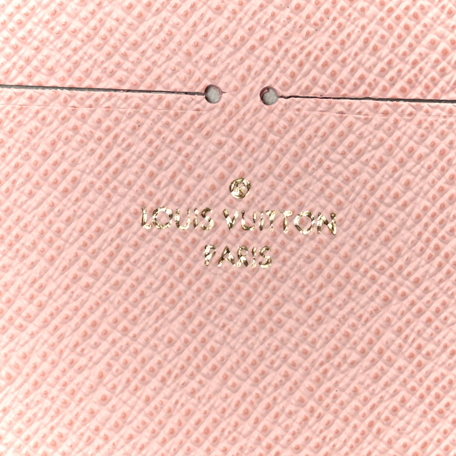 Damier Azur Pochette Felicie Chain Wallet Rose Ballerine