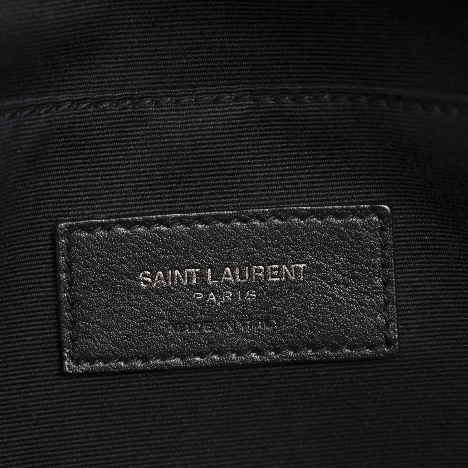 Calfskin Monogram Belt Bag Black