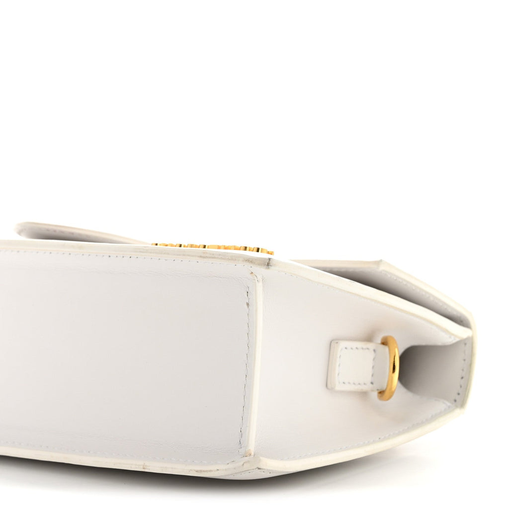 Smooth Calfskin Le Bambino White