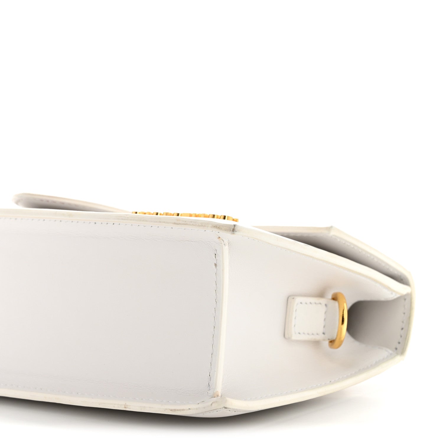 Smooth Calfskin Le Bambino White