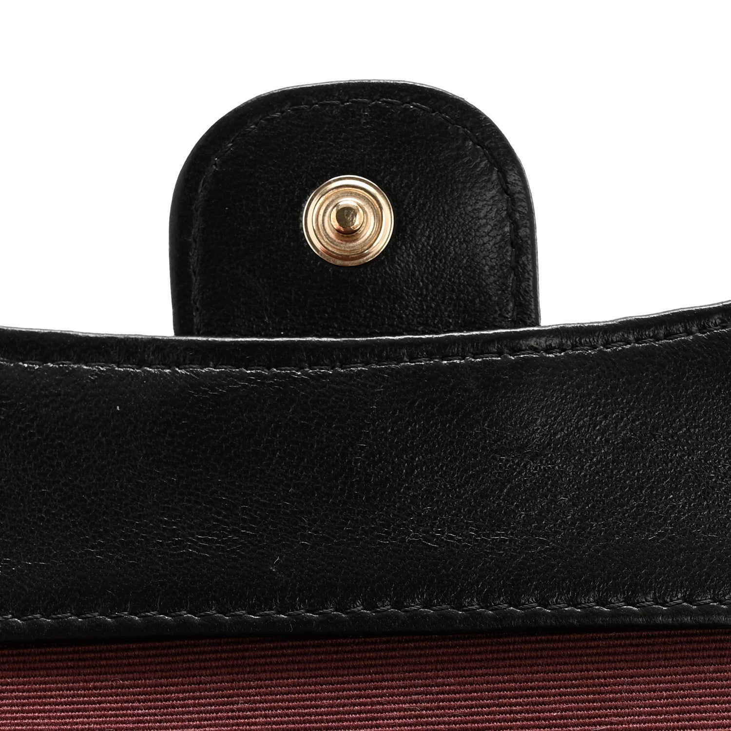 Lambskin Quilted Classic 4 Key Holder Wallet Black