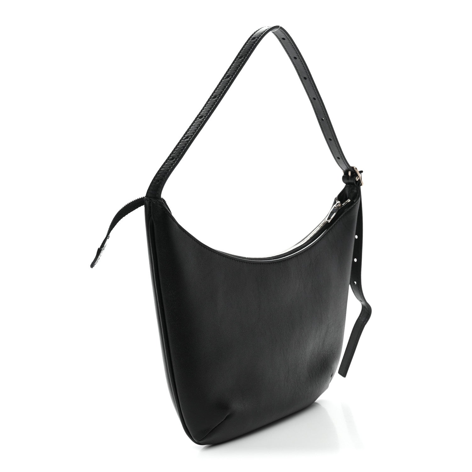 Calfskin Mary Kate Shoulder Bag Black