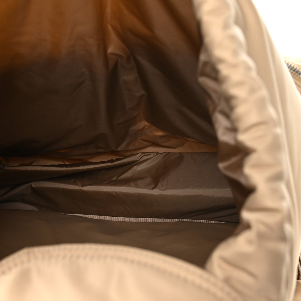 Nylon Medium Rucksack Backpack Gold Honey