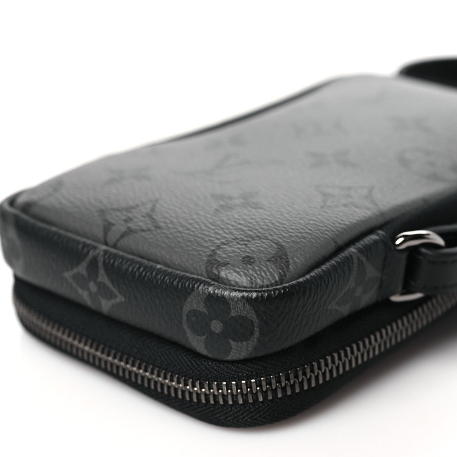 Monogram Eclipse Reverse Double Phone Pouch