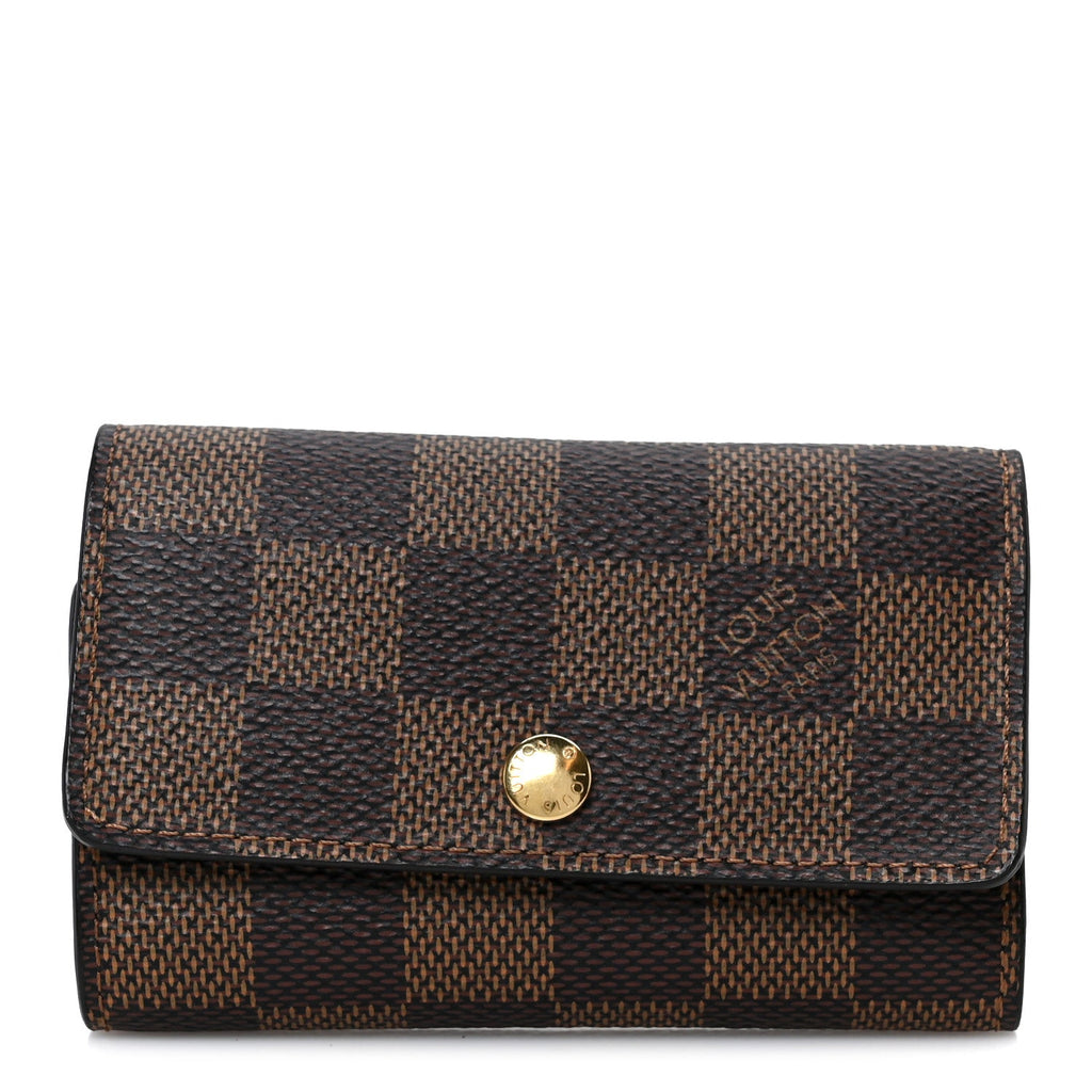 Damier Ebene Multicles 6 Key Holder