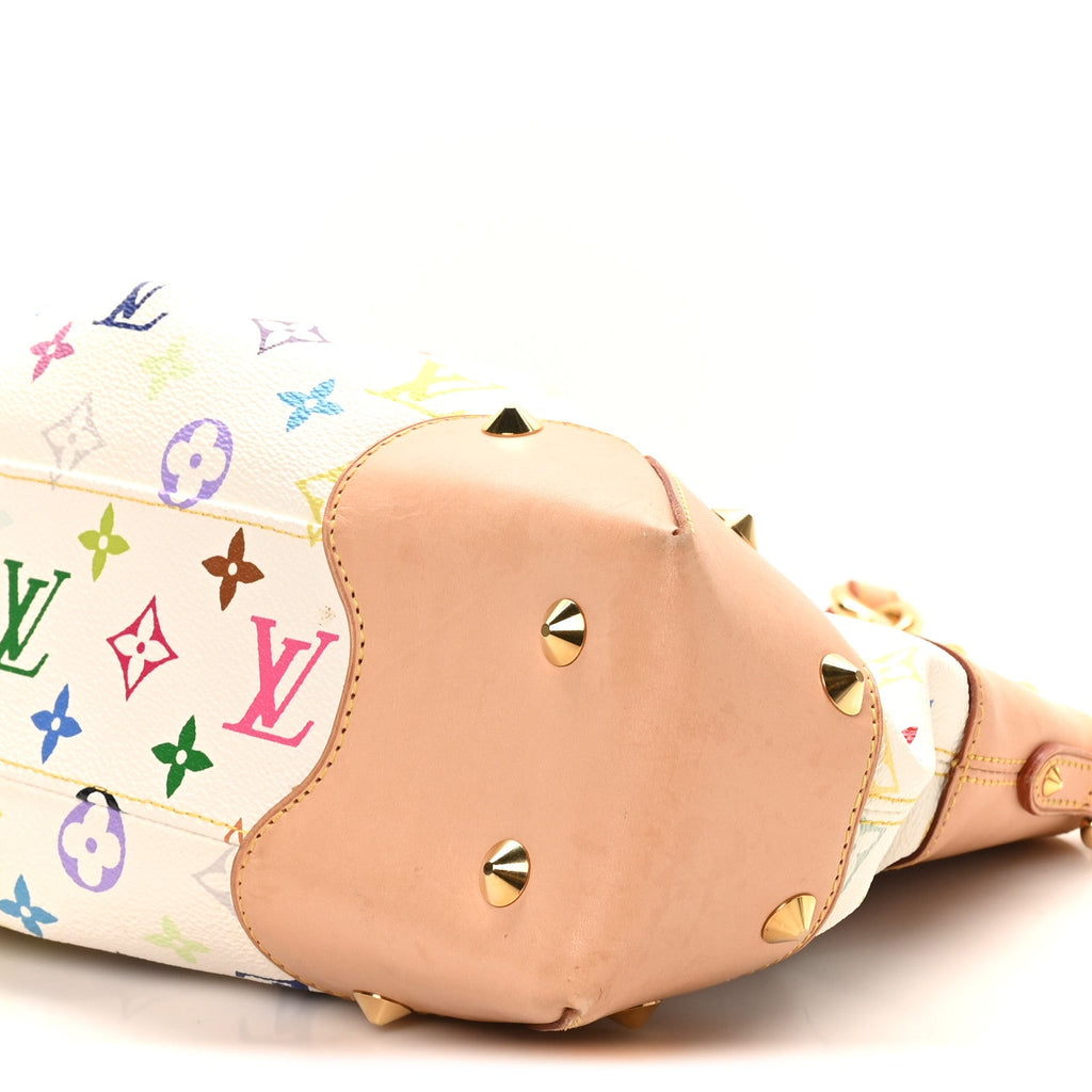 Monogram Multicolor Judy MM White