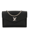 Soft Calfskin My Lockme Chain Pochette Black