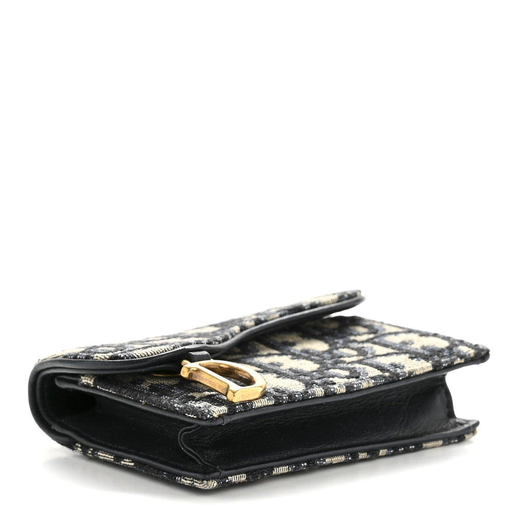 Oblique Saddle  Holder Blue
