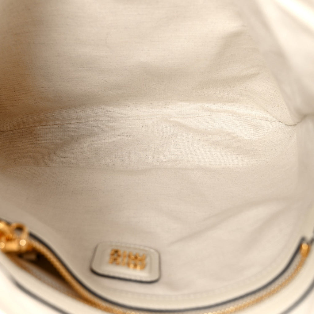 Nappa Ivy Bag Talco