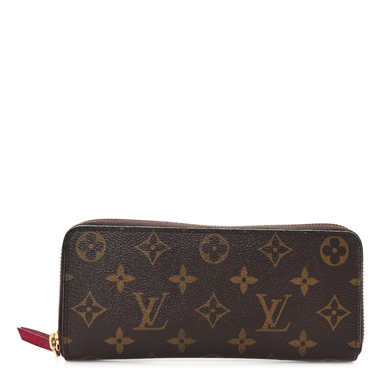 Monogram Clemence Wallet Fuchsia