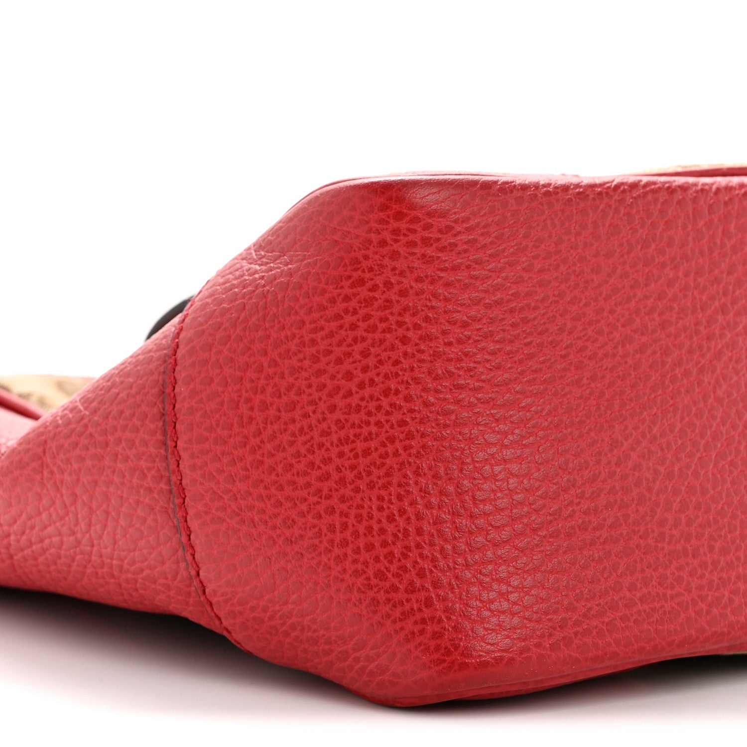 Monogram Small Bree Tote Red