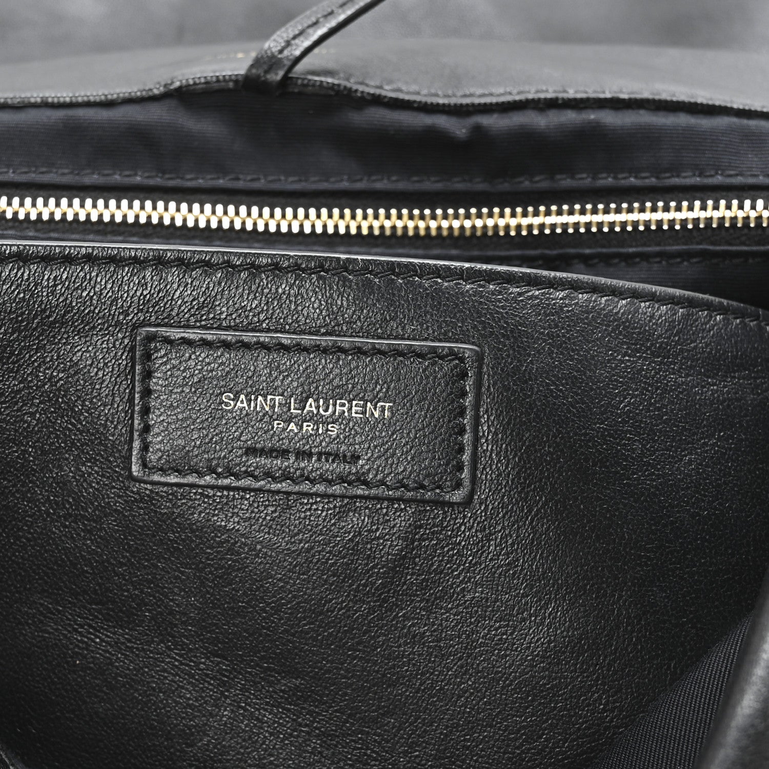 Lambskin Matelasse Monogram Large Jamie 4.3 Black