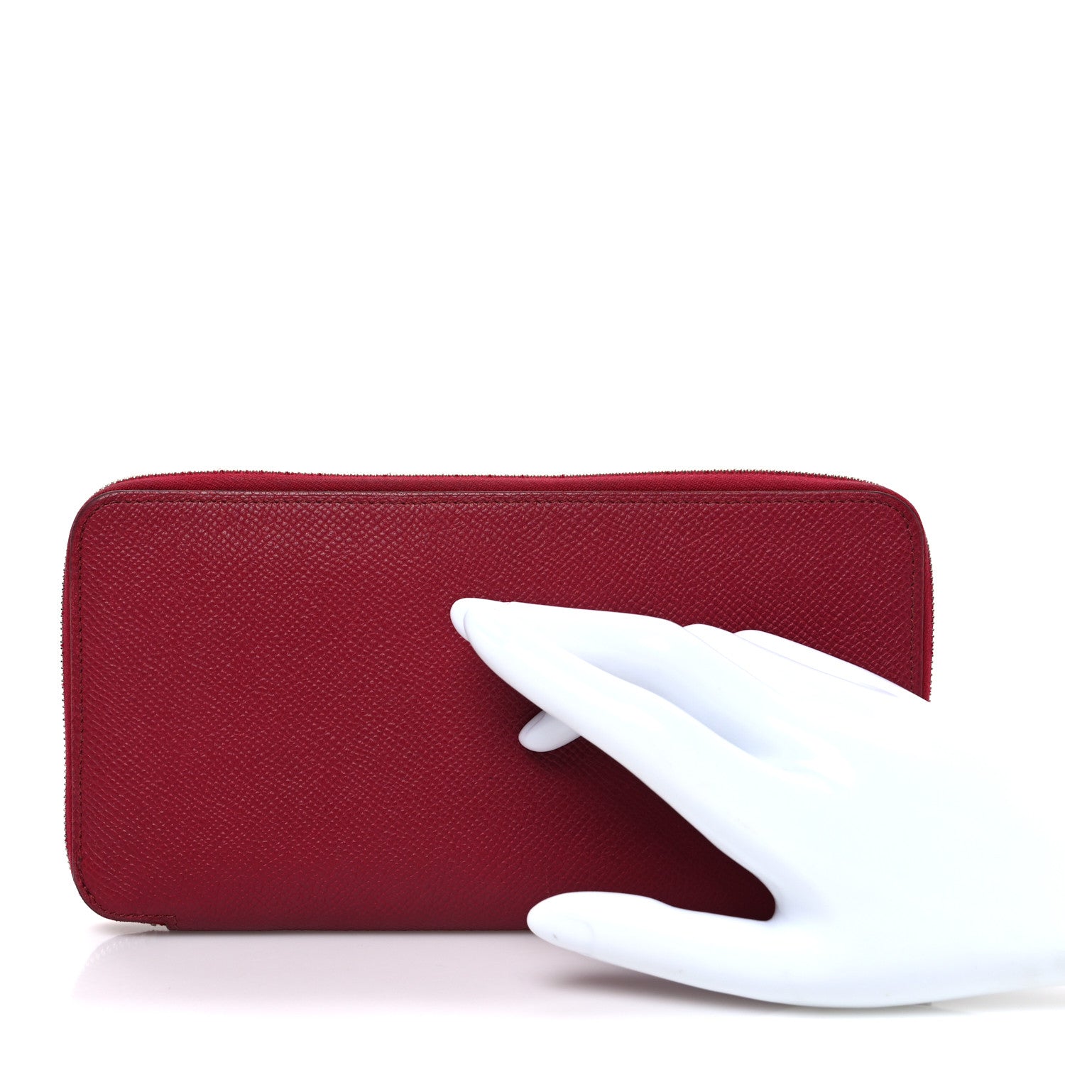 Epsom Silk'In Wallet Rose Pourpre