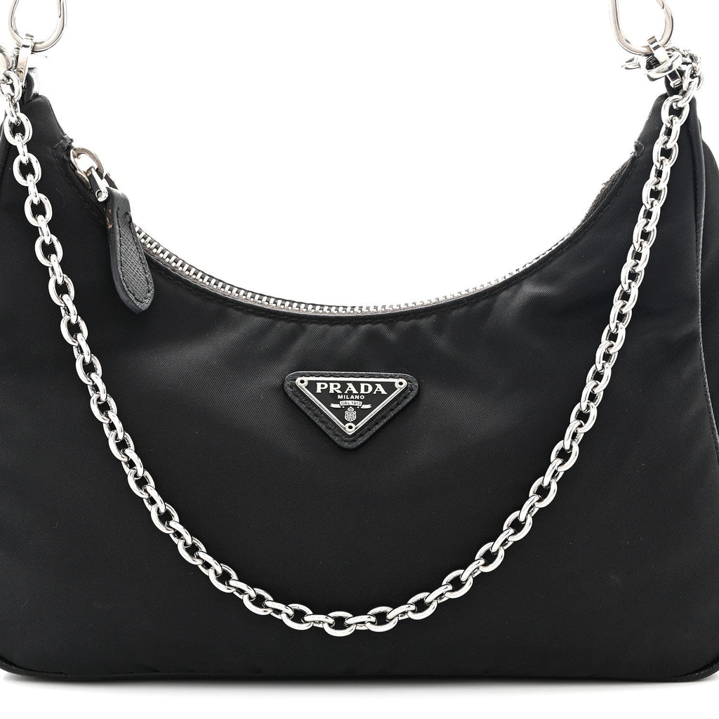 Nylon Re-Edition 2005 Shoulder Bag Black