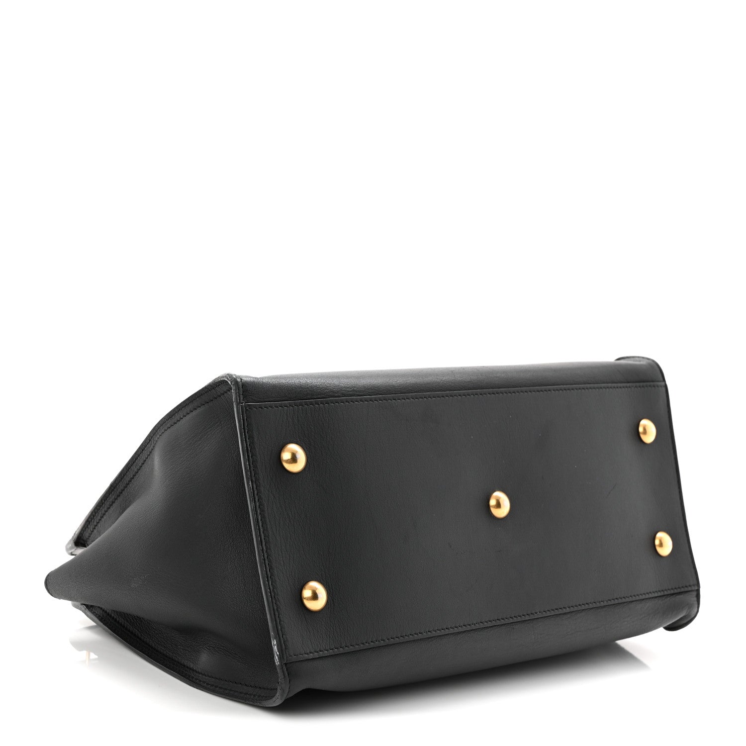 Calfskin Small Classic Y Cabas Black
