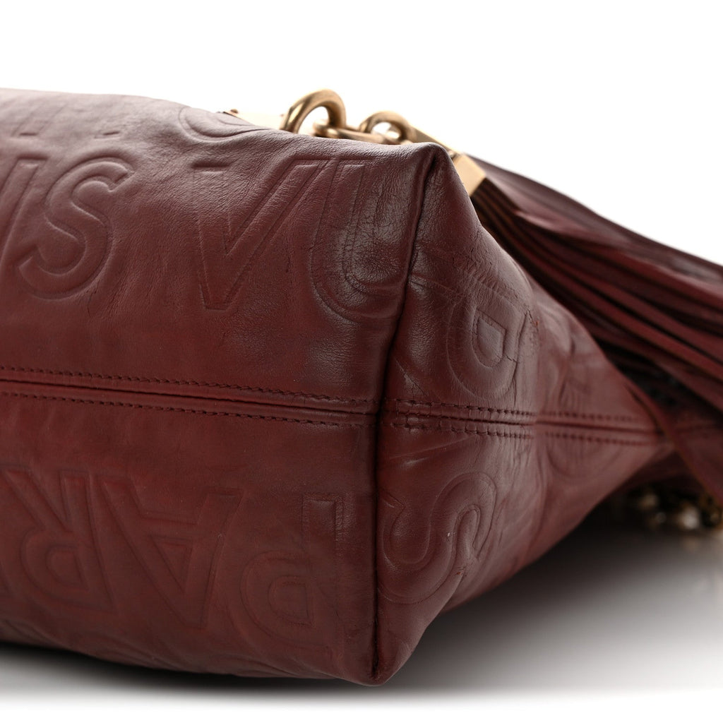 Monogram Paris Souple Whisper PM Burgundy