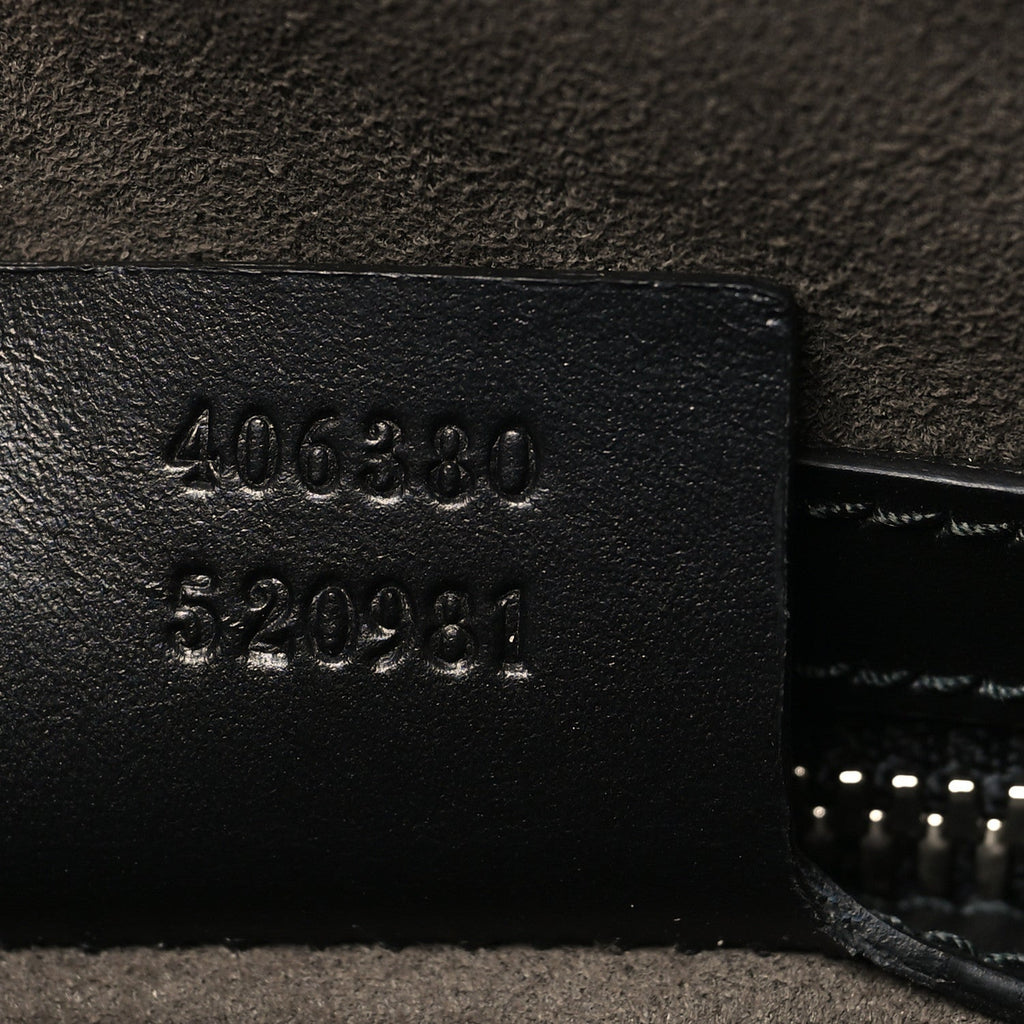 Guccissima Signature Medium Duffle Black