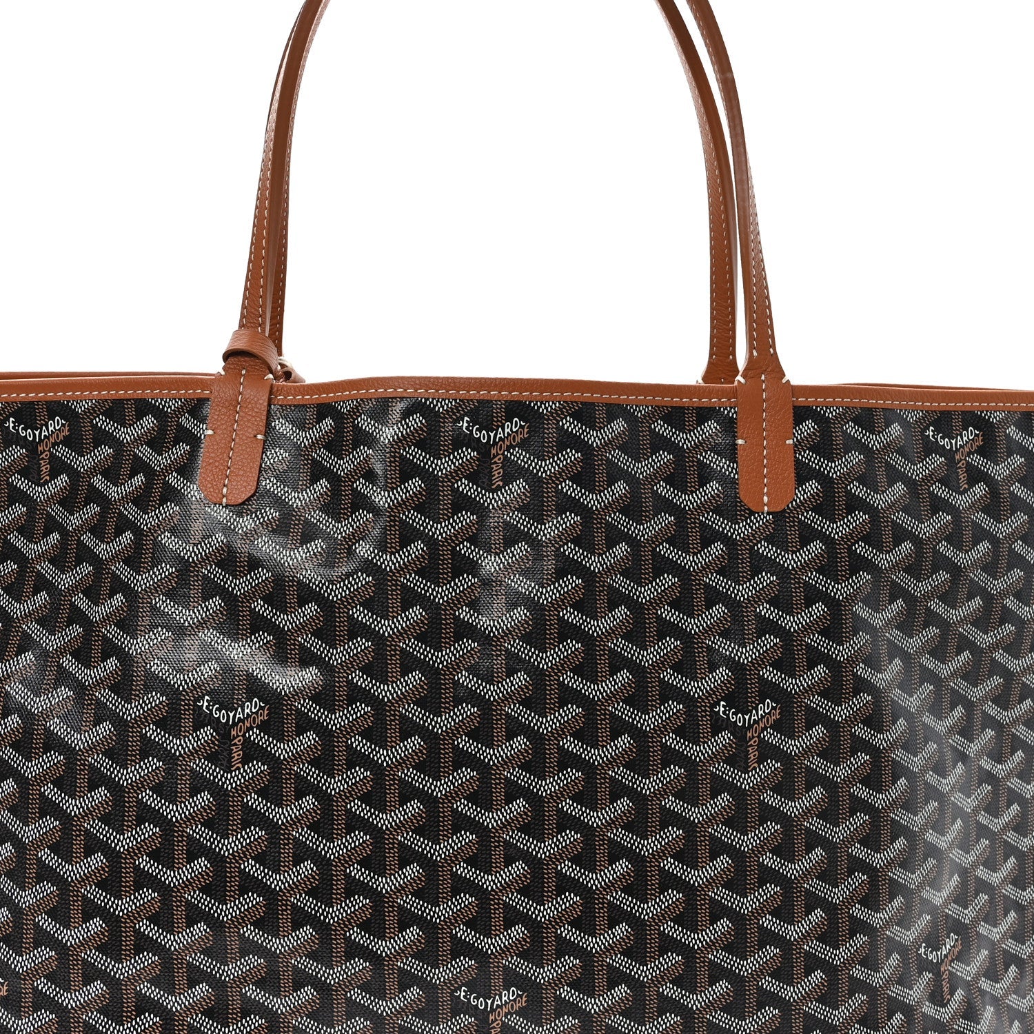 Goyardine Saint Louis GM Black Gold
