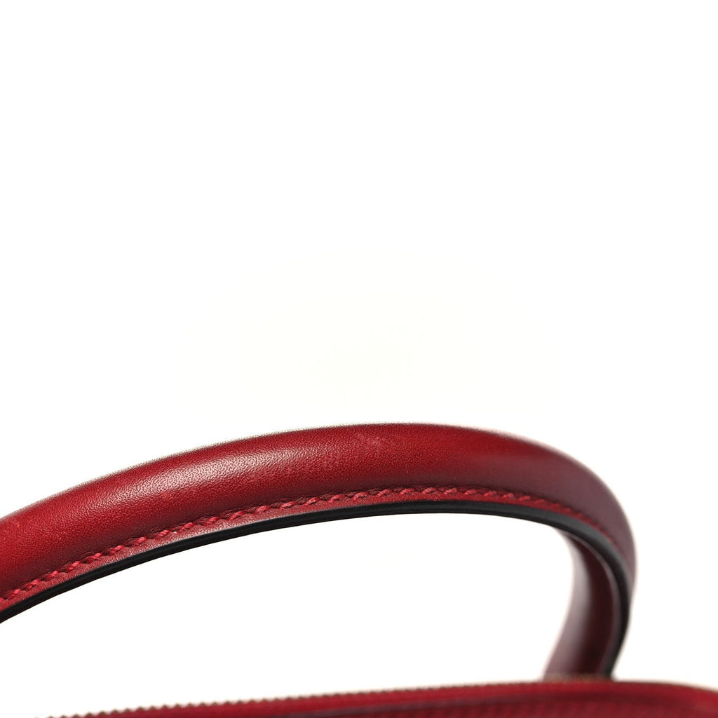 Microguccissima Medium Dome Bag Red