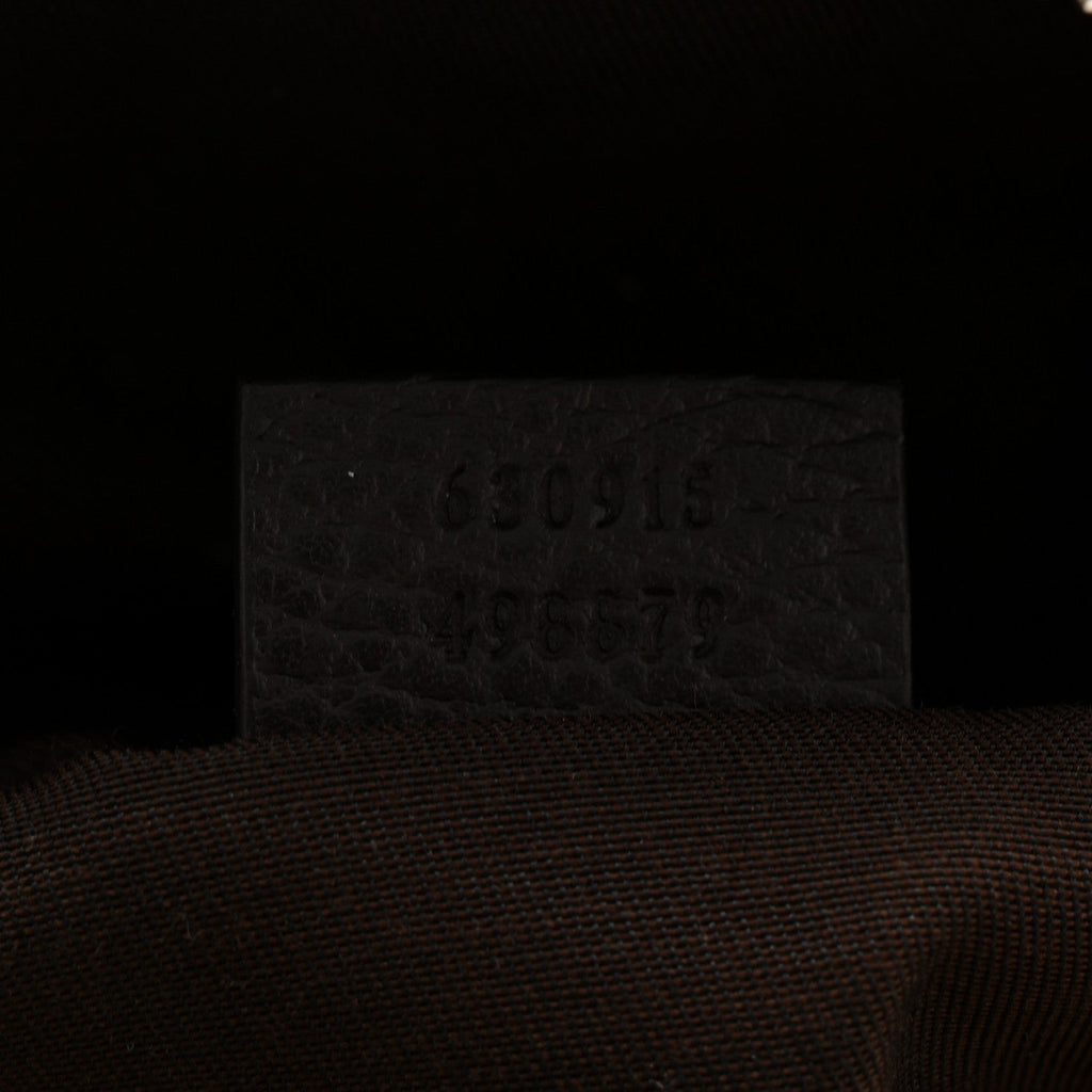 Monogram Dollar Calfskin Waist Pouch Beige Ebony Testa di Moro Marrone Scuro