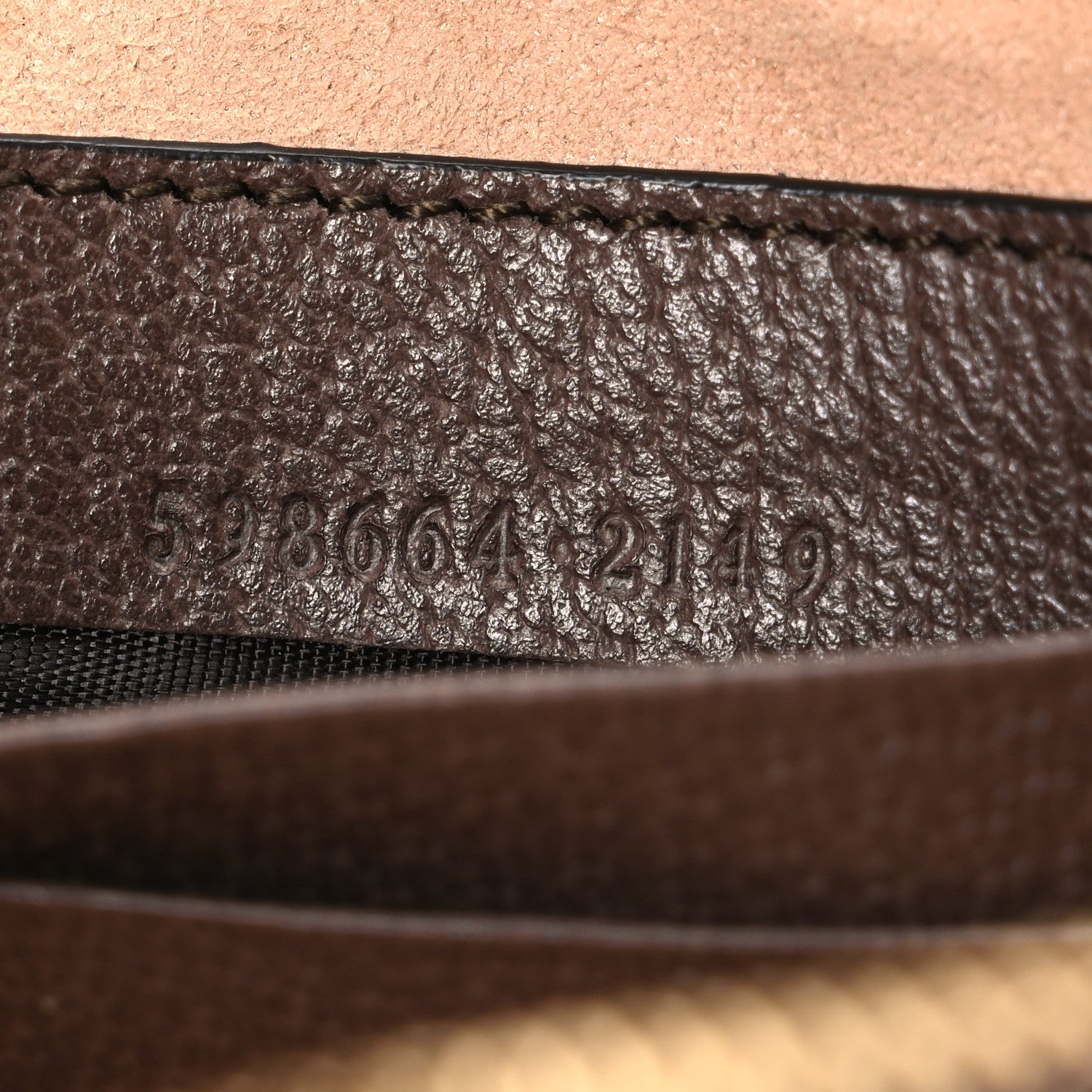 GG Supreme Monogram Web Mini Ophidia GG Bag Brown