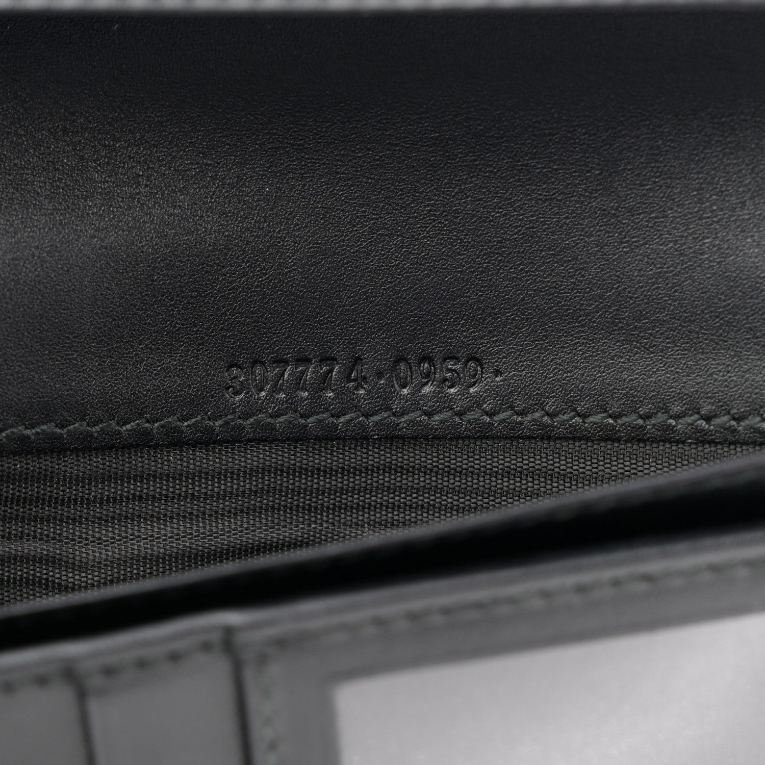 Guccissima Long Wallet Black