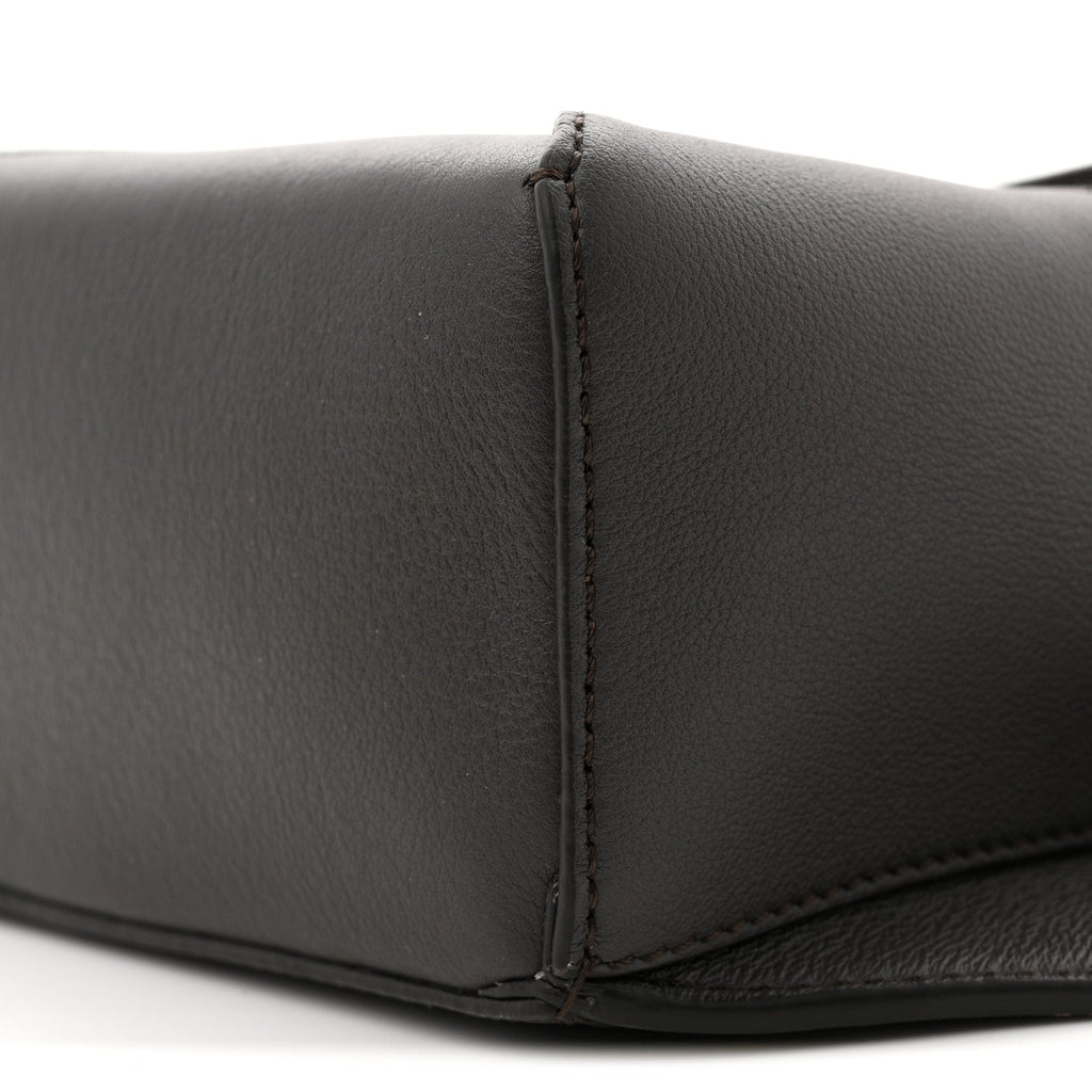 Calfskin Mini Puzzle Bumbag Dark Grey