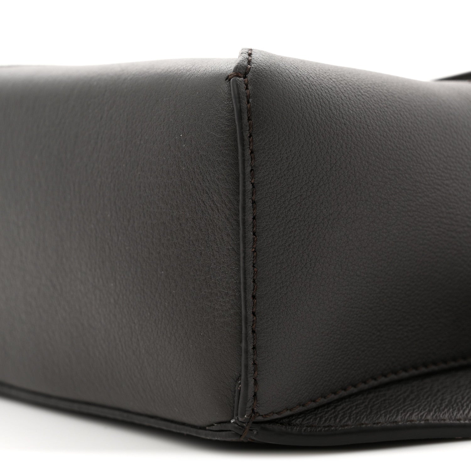 Calfskin Mini Puzzle Bumbag Dark Grey