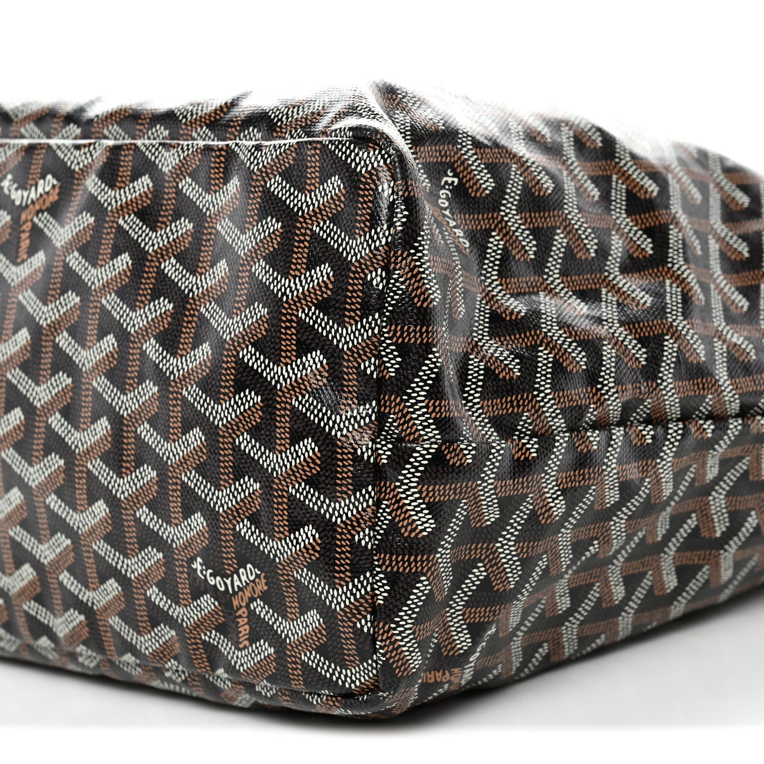 Goyardine Saint Louis PM Black Gold