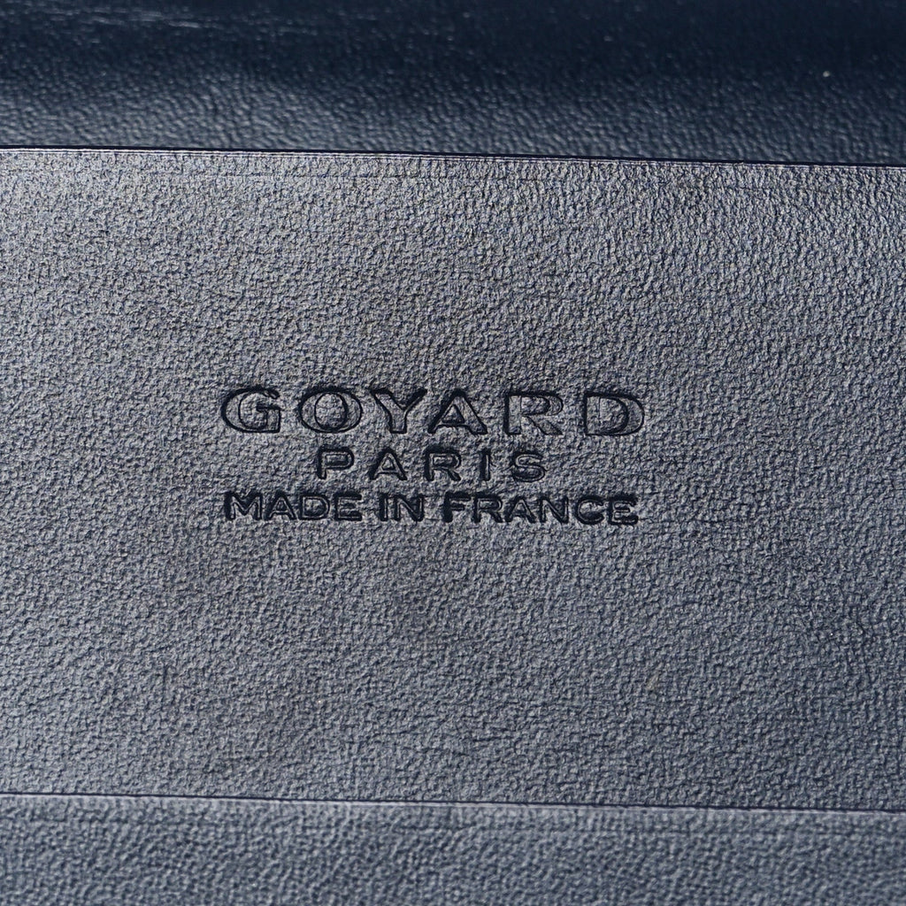 Goyardine Richelieu Wallet Navy
