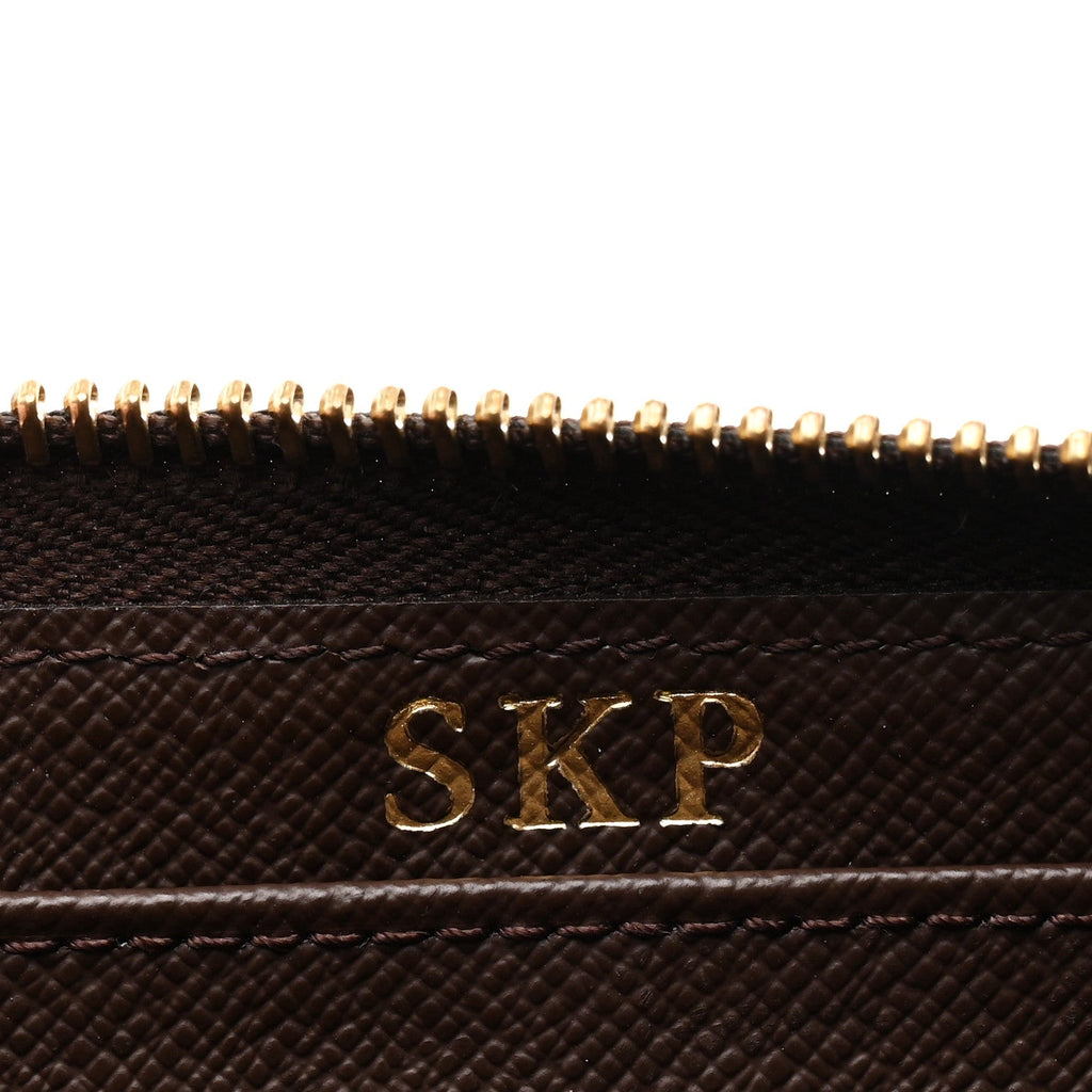 Damier Ebene Zippy Wallet