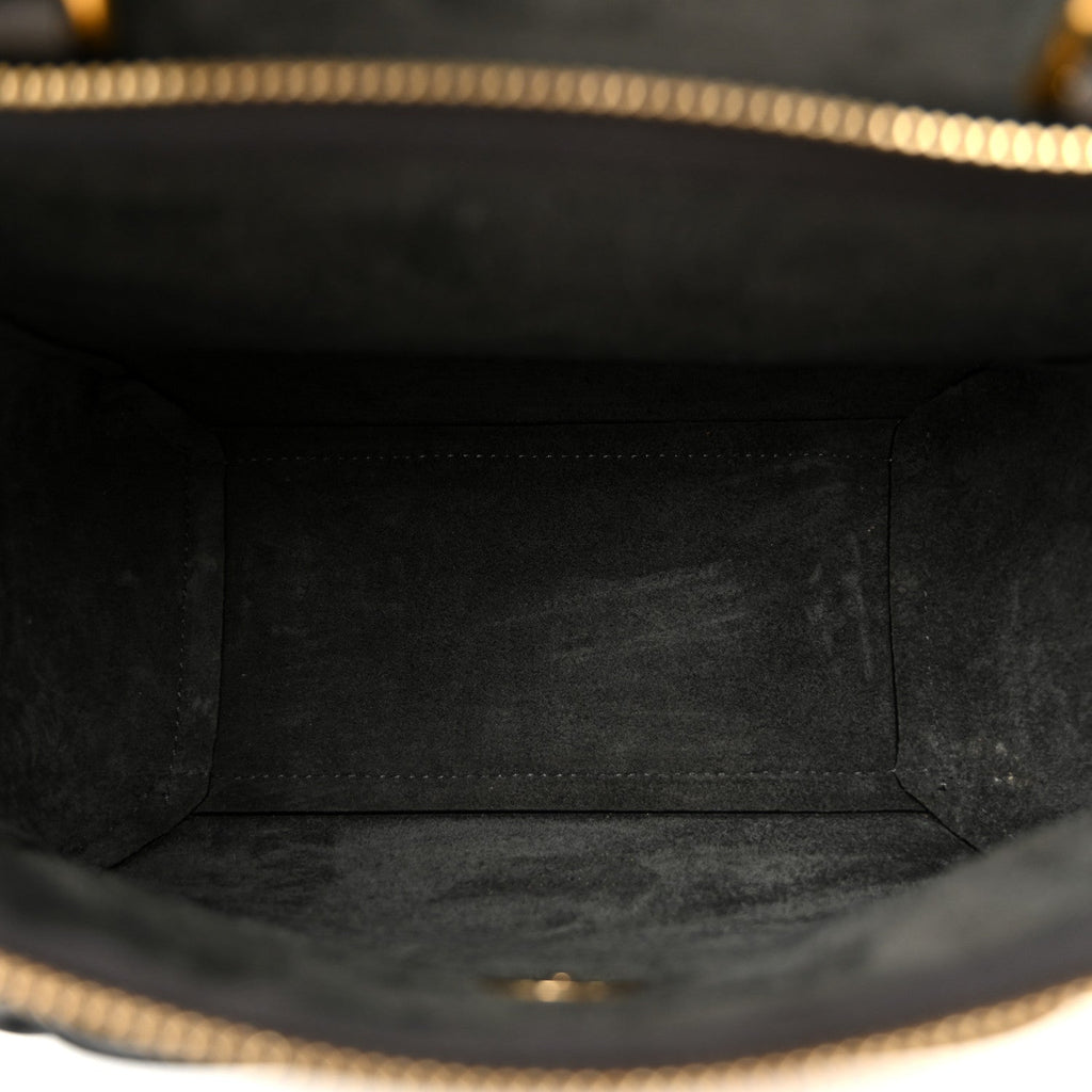 Grained Calfskin Nano Belt Bag Grey