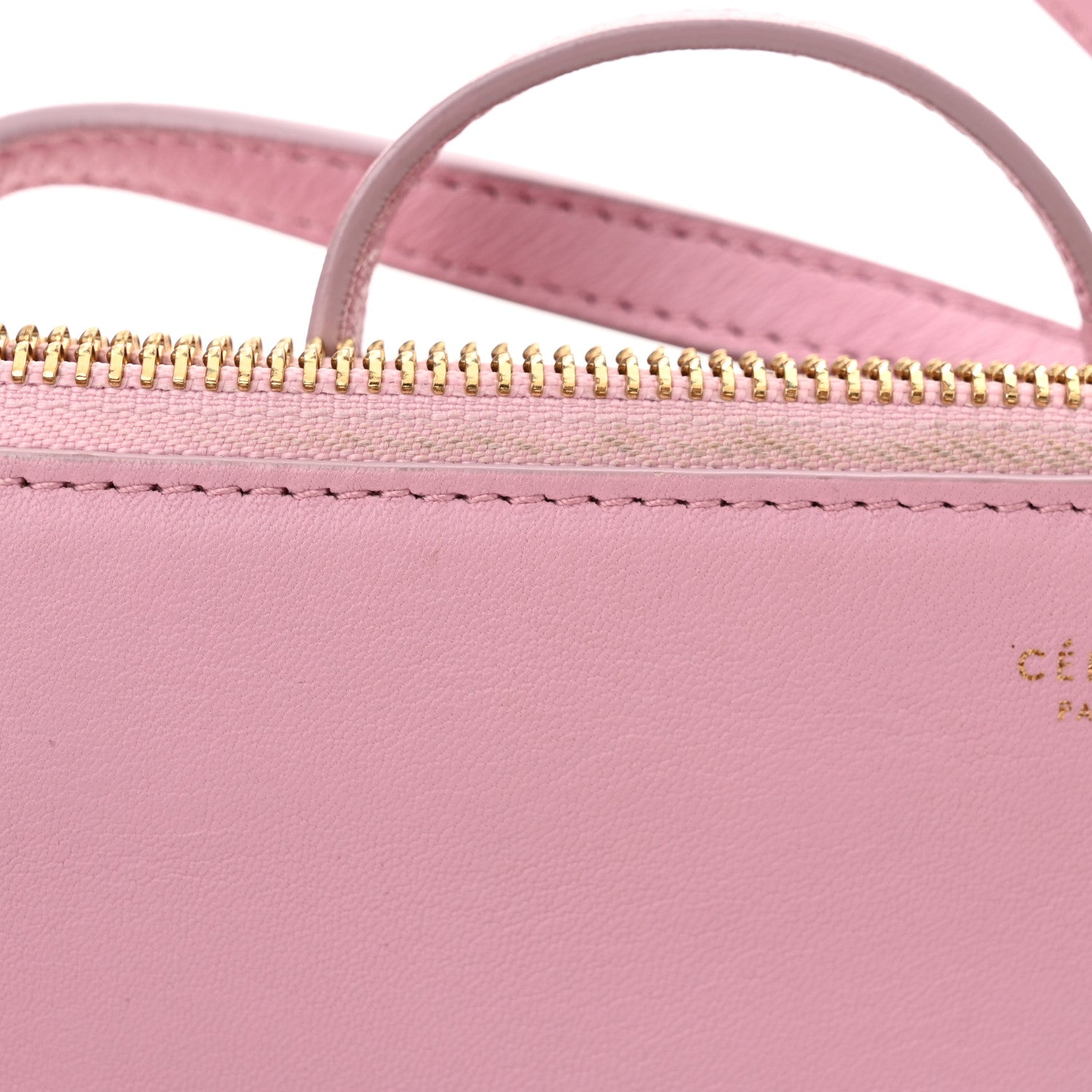 Lambskin Small Trio Crossbody Bag Pink