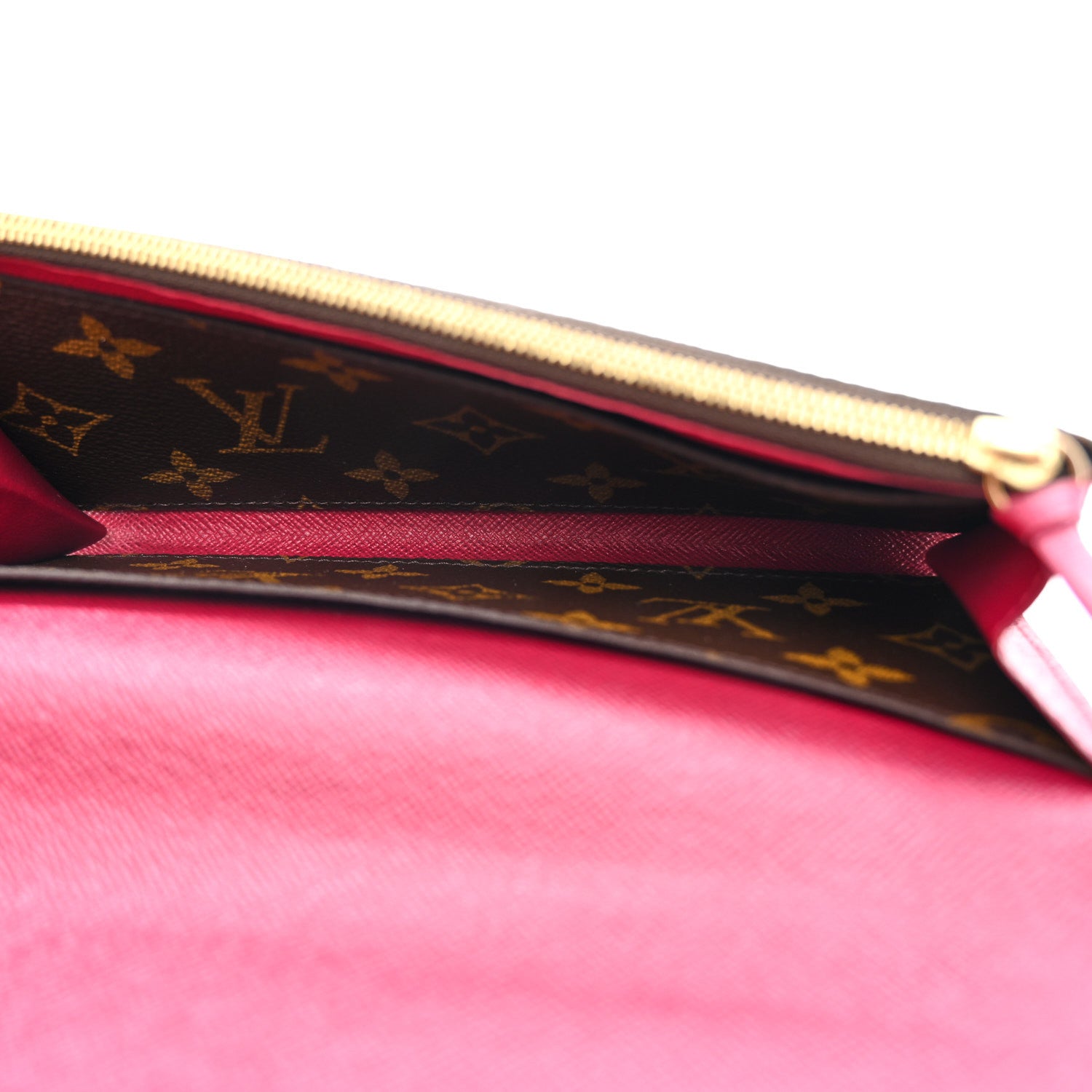 Monogram Emilie Wallet Fuchsia