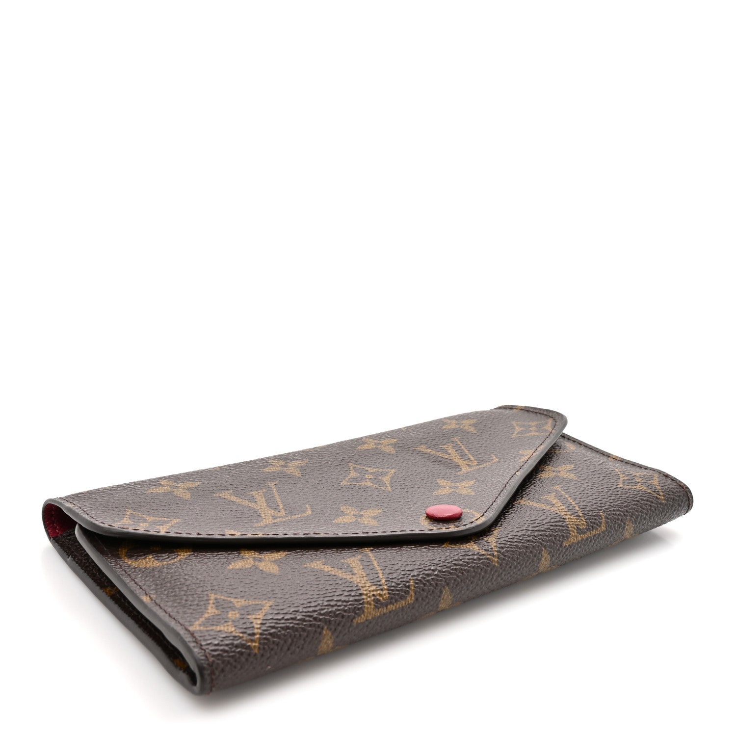 Monogram Josephine Wallet Fuchsia